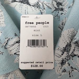 Free people french quarter printed mini dress